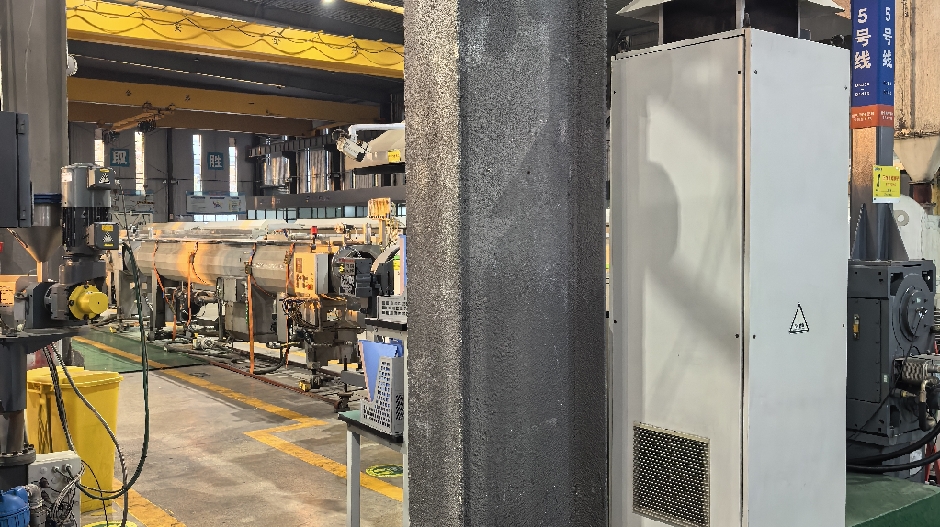 Battenfeld 160-250PE pijpproductielijn (Battenfeld-Cincinnati)