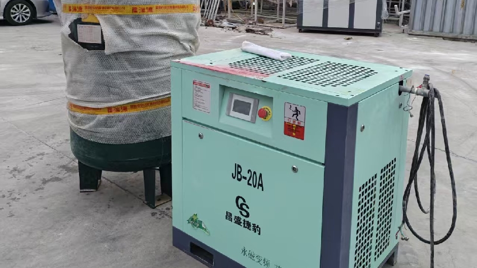 15 kW permanente magneet variabele frequentie luchtcompressor set uit 2 stukken