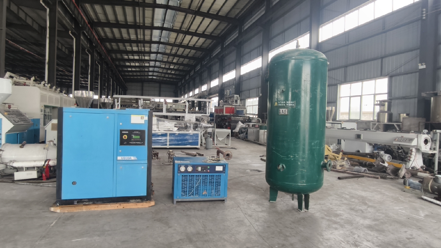 30 kW power frequency screw type air compressor